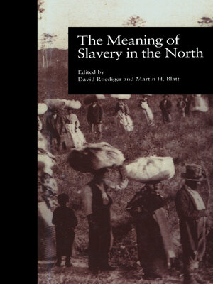 cover image of The Meaning of Slavery in the North